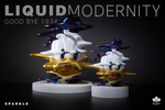 Liquid Modernity - Good Bye 1934 - Sparkle by Curiosity Art x WEARTDOING
