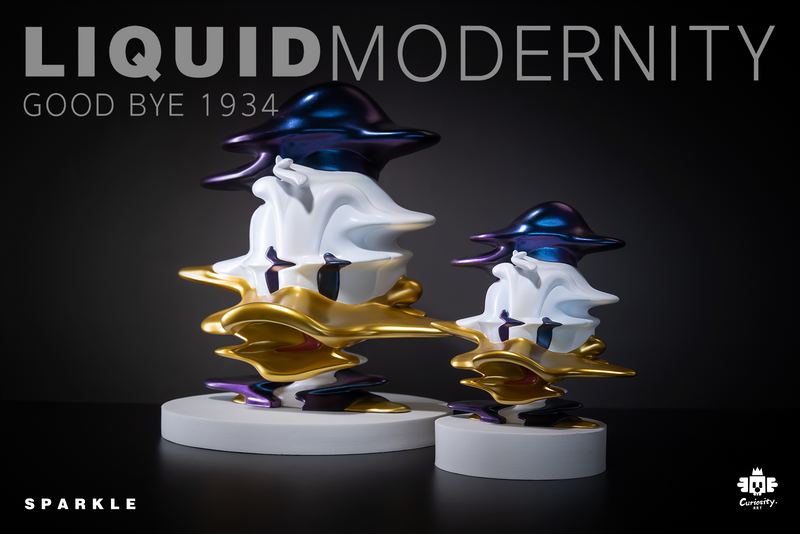 Liquid Modernity - Good Bye 1934 - Sparkle by Curiosity Art x WEARTDOING