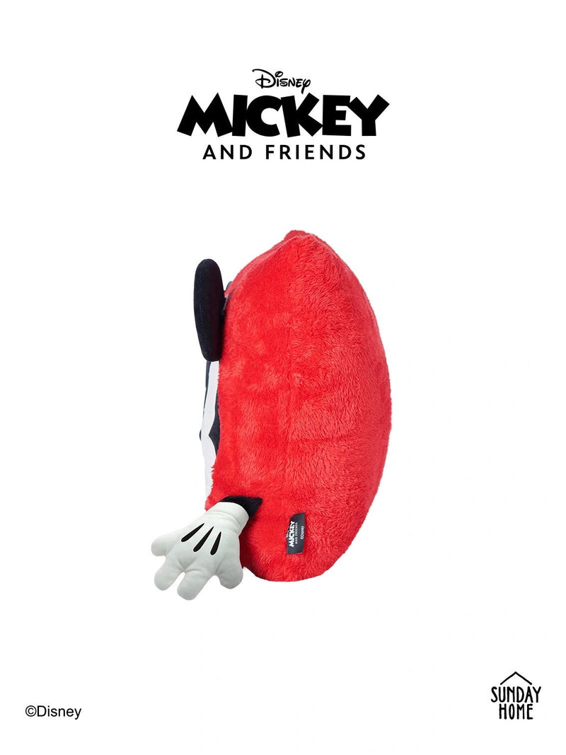 Mickey and Minnie Hand in Hand Plush Pillow