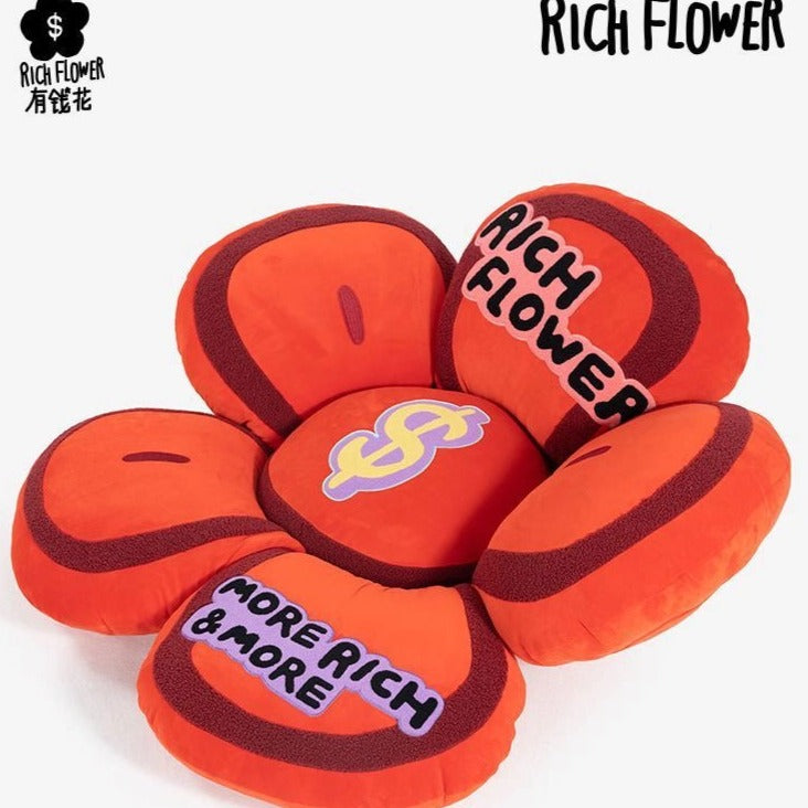 Rich Flower Bean Bag Couch Special Edition by Sunday Home x Linne x Lyy Studio