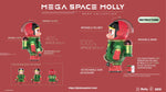 POP MART MEGA COLLECTION Space Molly Watermelon