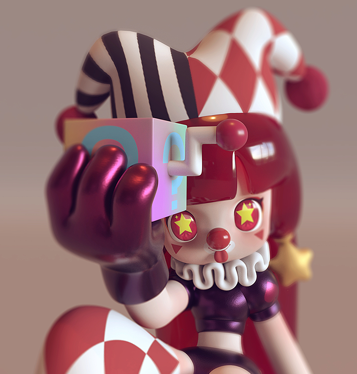 Feyar Clown Girl by TS_Studio - Limited Edition